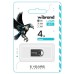 USB флеш накопитель Wibrand 4GB Hawk Black USB 2.0 (WI2.0/HA4M1B)