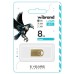 USB флеш накопитель Wibrand 8GB Hawk Gold USB 2.0 (WI2.0/HA8M1G)