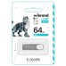 USB флеш накопитель Wibrand 64GB Irbis Silver USB 2.0 (WI2.0/IR64U3S)