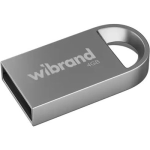 USB флеш накопитель Wibrand 4GB lynx Silver USB 2.0 (WI2.0/LY4M2S)