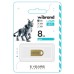 USB флеш накопитель Wibrand 8GB lynx Gold USB 2.0 (WI2.0/LY8M2G)