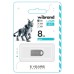 USB флеш накопитель Wibrand 8GB lynx Silver USB 2.0 (WI2.0/LY8M2S)
