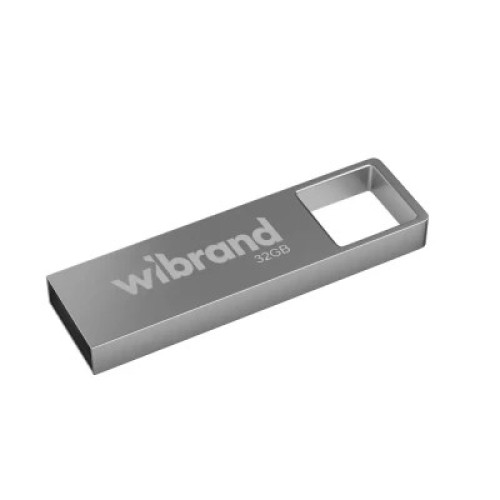 USB флеш накопитель Wibrand 32GB Shark Silver USB 2.0 (WI2.0/SH32U4S)