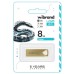 USB флеш накопитель Wibrand 8GB Taipan Gold USB 2.0 (WI2.0/TA8U2G)