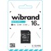 Карта памяти Wibrand 16GB microSD class 10 UHS-I (WICDHU1/16GB-A)