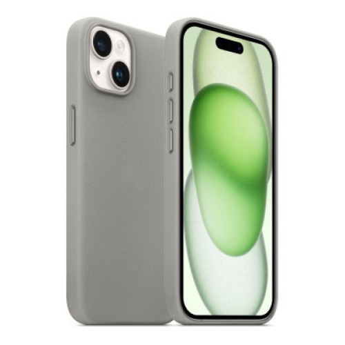 Чехол для мобильного телефона Armorstandart FAKE Leather Case Apple iPhone 15 Plus Grey (ARM76295)