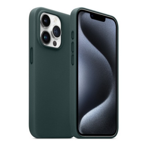 Чехол для мобильного телефона Armorstandart FAKE Leather Case Apple iPhone 15 Pro Max Sequoia Green (ARM76309)