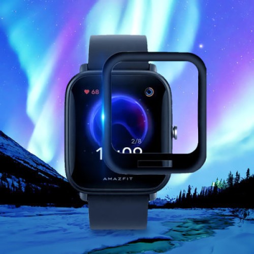 Пленка защитная BeCover Amazfit Bip U Pro Black (706054)