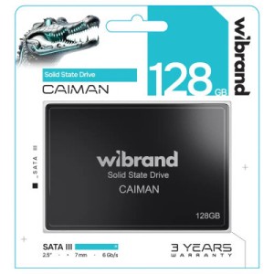 Накопитель SSD 2.5" 128GB Caiman Wibrand (WI2.5SSD/CA128GBST)