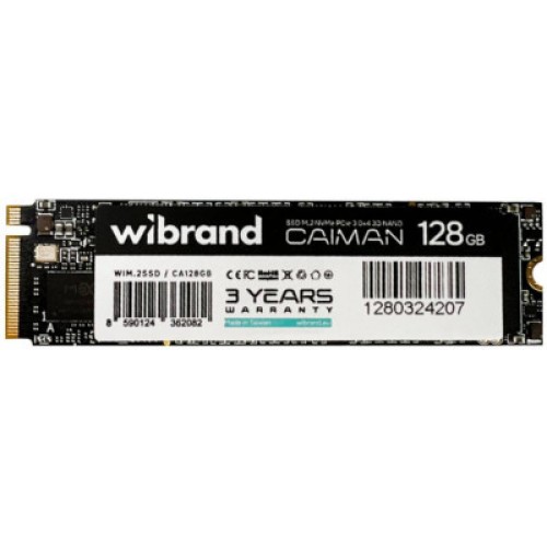 Накопитель SSD M.2 2280 128GB Caiman Wibrand (WIM.2SSD/CA128GB)