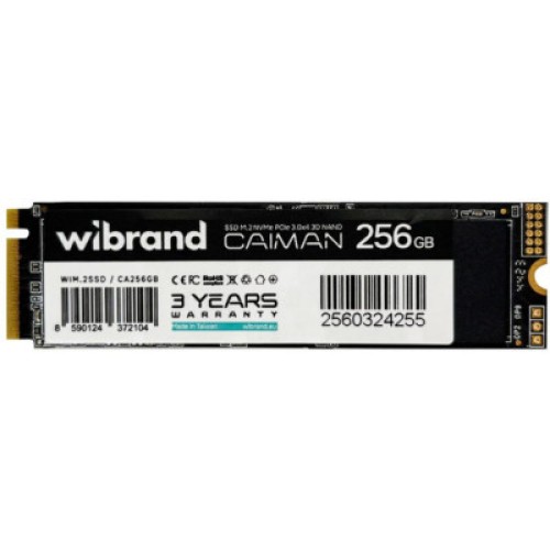 Накопитель SSD M.2 2280 256GB Caiman Wibrand (WIM.2SSD/CA256GB)