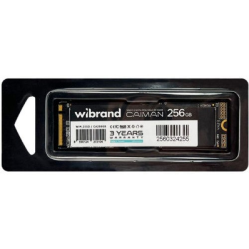 Накопитель SSD M.2 2280 256GB Caiman Wibrand (WIM.2SSD/CA256GB)