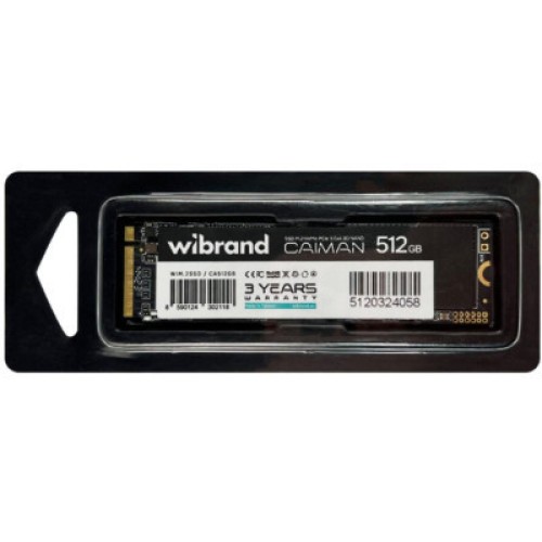 Накопитель SSD M.2 2280 512GB Caiman Wibrand (WIM.2SSD/CA512GB)