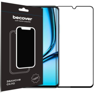 Стекло защитное BeCover Realme Note 50 Black (711317)