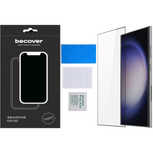 Стекло защитное BeCover Samsung Galaxy S24 Ultra SM-S928 Black (711318)