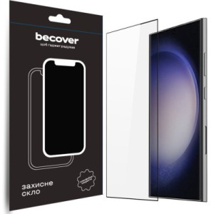 Стекло защитное BeCover Samsung Galaxy S24 Ultra SM-S928 Black (711318)