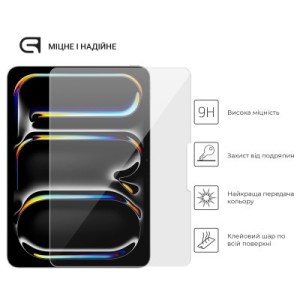 Стекло защитное Armorstandart Glass.CR Apple iPad Pro 11 2024 Clear (ARM74635)