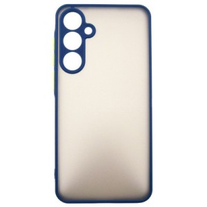 Чехол для мобильного телефона Dengos Samsung Galaxy A55 5G + Glass Blue (DG-KM-93)