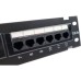 Патч-панель настенная 12 портов 5e UTP Eserver (WT-2180-Dual)