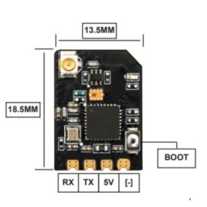 Приемник (RX) XF DBR1 ExpressLRS 915MHz Receiver (HP0157.0085)