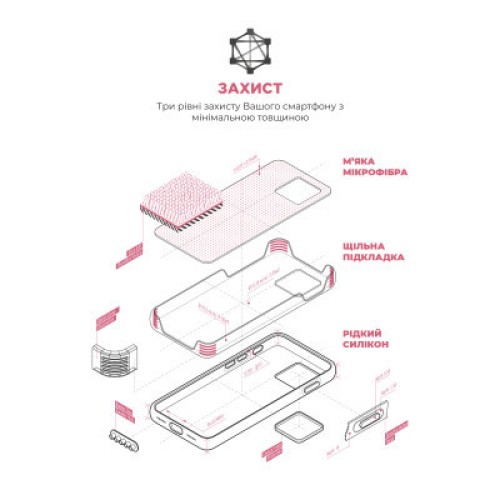 Чехол для мобильного телефона Armorstandart ICON2 MagSafe Apple iPhone 15 Pink (ARM77009)