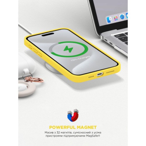 Чехол для мобильного телефона Armorstandart ICON2 MagSafe Apple iPhone 15 Pro Sunshine (ARM77007)