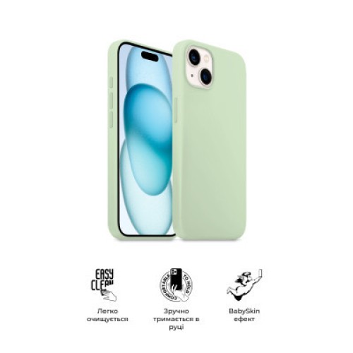 Чехол для мобильного телефона Armorstandart ICON2 MagSafe Apple iPhone 15 Soft Mint (ARM77010)