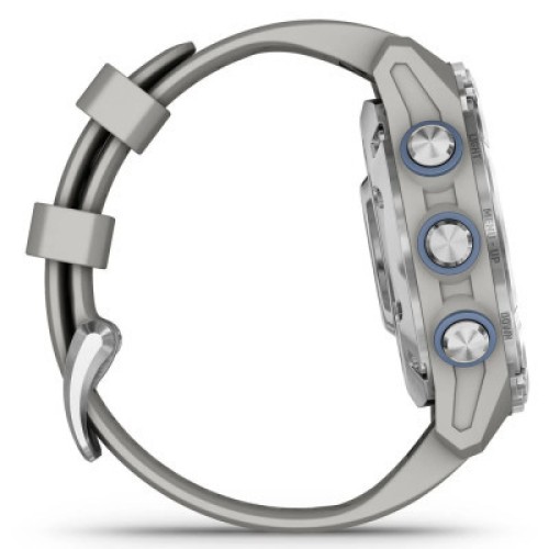 Смарт-часы Garmin Descent Mk3, 43mm, Passvtd Steel/Fog Gry, Dive Computer, GPS дайвінг комп'ютер (010-02753-04)