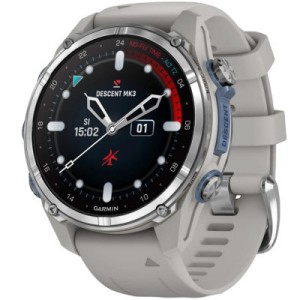 Смарт-часы Garmin Descent Mk3, 43mm, Passvtd Steel/Fog Gry, Dive Computer, GPS дайвінг комп'ютер (010-02753-04)