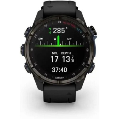 Смарт-часы Garmin Descent Mk3i, 43mm, Crbn Gry DLC Ti/Blk, Dive Computer, GPS дайвінг комп'ютер (010-02753-11)