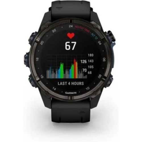Смарт-часы Garmin Descent Mk3i, 43mm, Crbn Gry DLC Ti/Blk, Dive Computer, GPS дайвінг комп'ютер (010-02753-11)