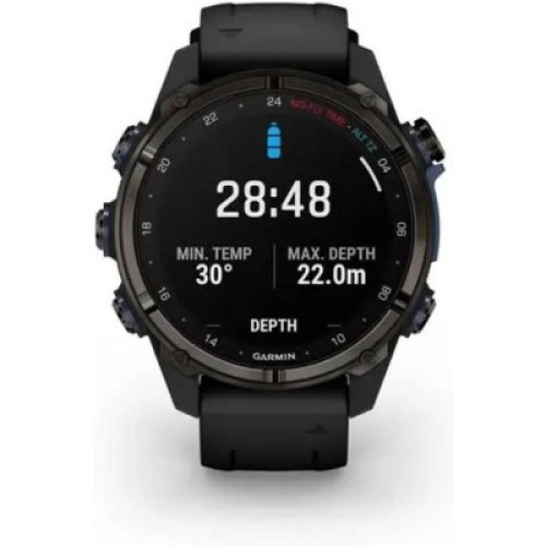 Смарт-часы Garmin Descent Mk3i, 43mm, Crbn Gry DLC Ti/Blk, Dive Computer, GPS дайвінг комп'ютер (010-02753-11)