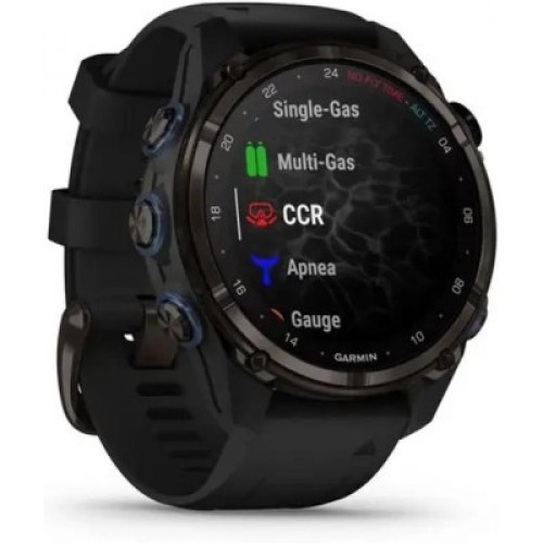 Смарт-часы Garmin Descent Mk3i, 43mm, Crbn Gry DLC Ti/Blk, Dive Computer, GPS дайвінг комп'ютер (010-02753-11)