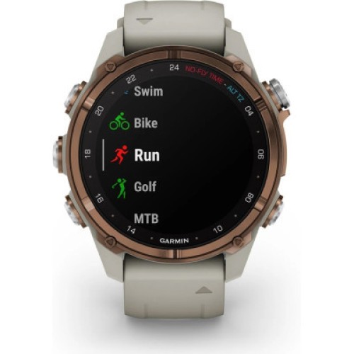 Смарт-часы Garmin Descent Mk3i, 43mm, SKF12 PVD Ti/Fr Gry, Dive Computer, GPS дайвінг комп'ютер (010-02753-14)