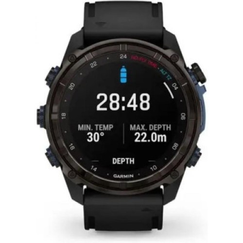 Смарт-часы Garmin Descent Mk3i, 51mm, Crbn Gry DLC Ti/Blk, Dive Computer, GPS (010-02752-11)