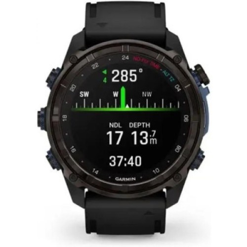 Смарт-часы Garmin Descent Mk3i, 51mm, Crbn Gry DLC Ti/Blk, Dive Computer, GPS (010-02752-11)