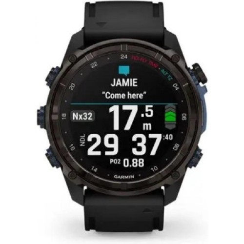 Смарт-часы Garmin Descent Mk3i, 51mm, Crbn Gry DLC Ti/Blk, Dive Computer, GPS (010-02752-11)