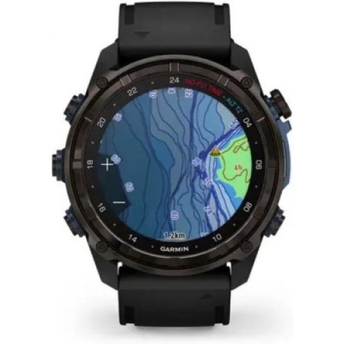 Смарт-часы Garmin Descent Mk3i, 51mm, Crbn Gry DLC Ti/Blk, Dive Computer, GPS (010-02752-11)