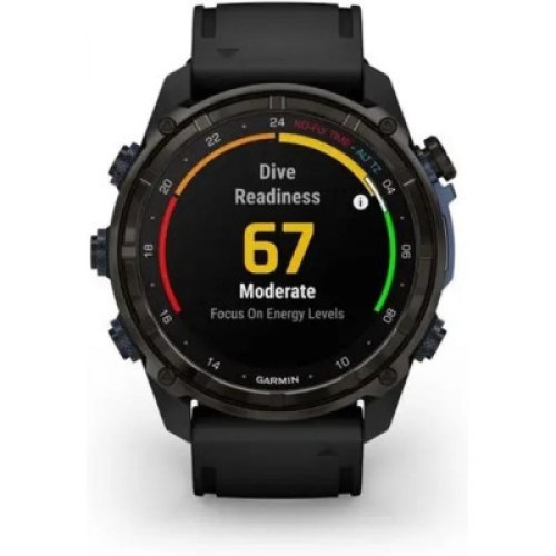 Смарт-часы Garmin Descent Mk3i, 51mm, Crbn Gry DLC Ti/Blk, Dive Computer, GPS (010-02752-11)