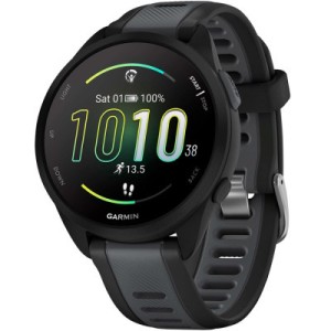 Смарт-часы Garmin Forerunner 165 Music, Black/Slate Grey, GPS (010-02863-30)