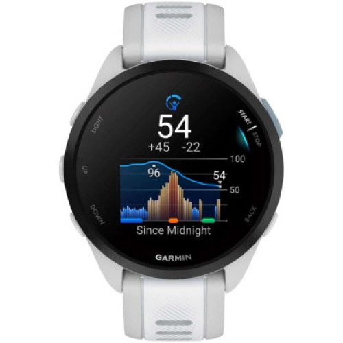 Смарт-часы Garmin Forerunner 165, GPS, Mist Grey/Whitestone, GPS (010-02863-21)