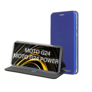 Чехол для мобильного телефона BeCover Exclusive Motorola Moto G24/G24 Power Blue (711485)