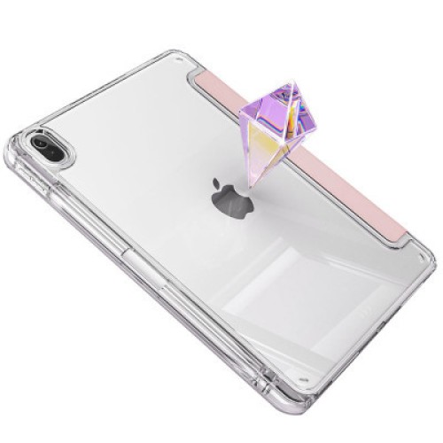 Чехол для планшета BeCover Ultra Slim Origami Transparent Apple iPad Air 11" M2/M3 (2024/2025) Pink (711391)