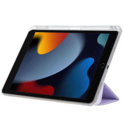 Чехол для планшета BeCover Ultra Slim Origami Transparent Apple iPad Air 11" M2/M3 (2024/2025) Purple (711392)