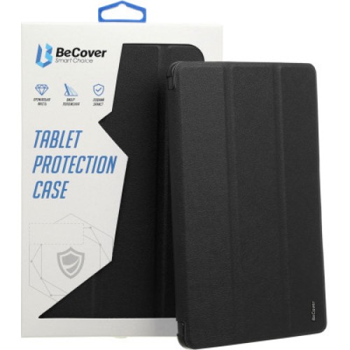 Чехол для планшета BeCover Ultra Slim Origami Transparent Apple Pencil Apple iPad Air (4/5) 2020/2022 10.9" Black (711102)
