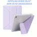Чехол для планшета BeCover Ultra Slim Origami Transparent Apple Pencil Apple iPad Air (4/5) 2020/2022 10.9" Purple (711105)