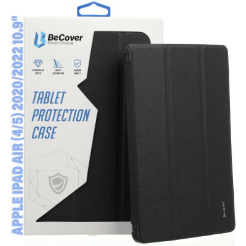 Чехол для планшета BeCover Soft Edge Apple iPad Air (4/5) 2020/2022 10.9" Black (711118)