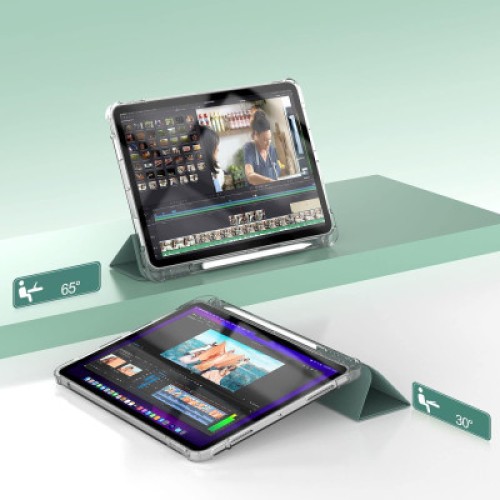 Чехол для планшета BeCover Soft Edge Apple iPad Air (4/5) 2020/2022 10.9" Dark Green (711120)