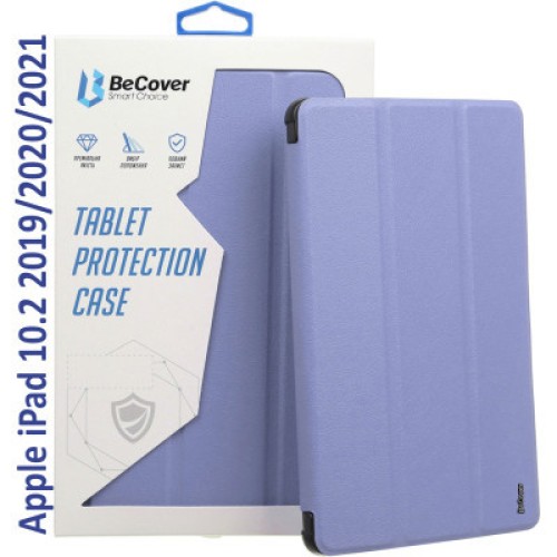 Чехол для планшета BeCover Tri Fold Hard Apple iPad 10.2 2019/2020/2021 Purple (709657) (709657)
