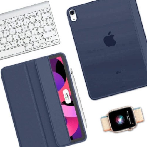 Чехол для планшета BeCover Tri Fold Hard Apple iPad Air 11" M2/M3 (2024/2025) Deep Blue (711413)
